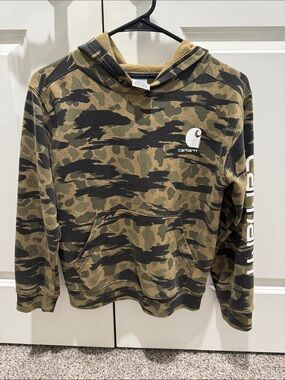 Carhartt Kids Camouflage Pullover Hoodie